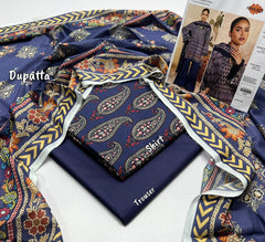 KHAADI PRINT LAWN 3 PIECE