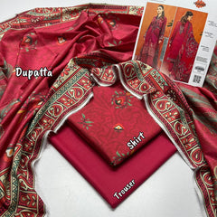 KHAADI PRINT LAWN 3 PIECE