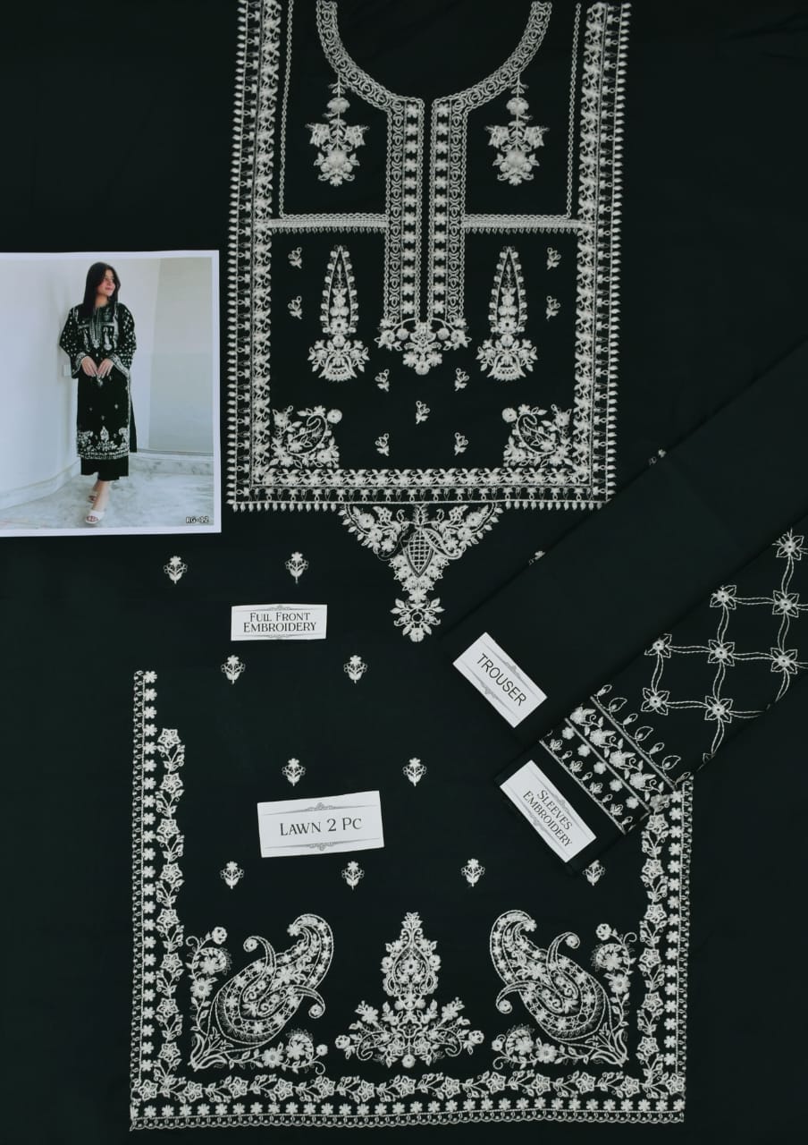 MARIA B LAWN 2 PIECE (6 COLORS)