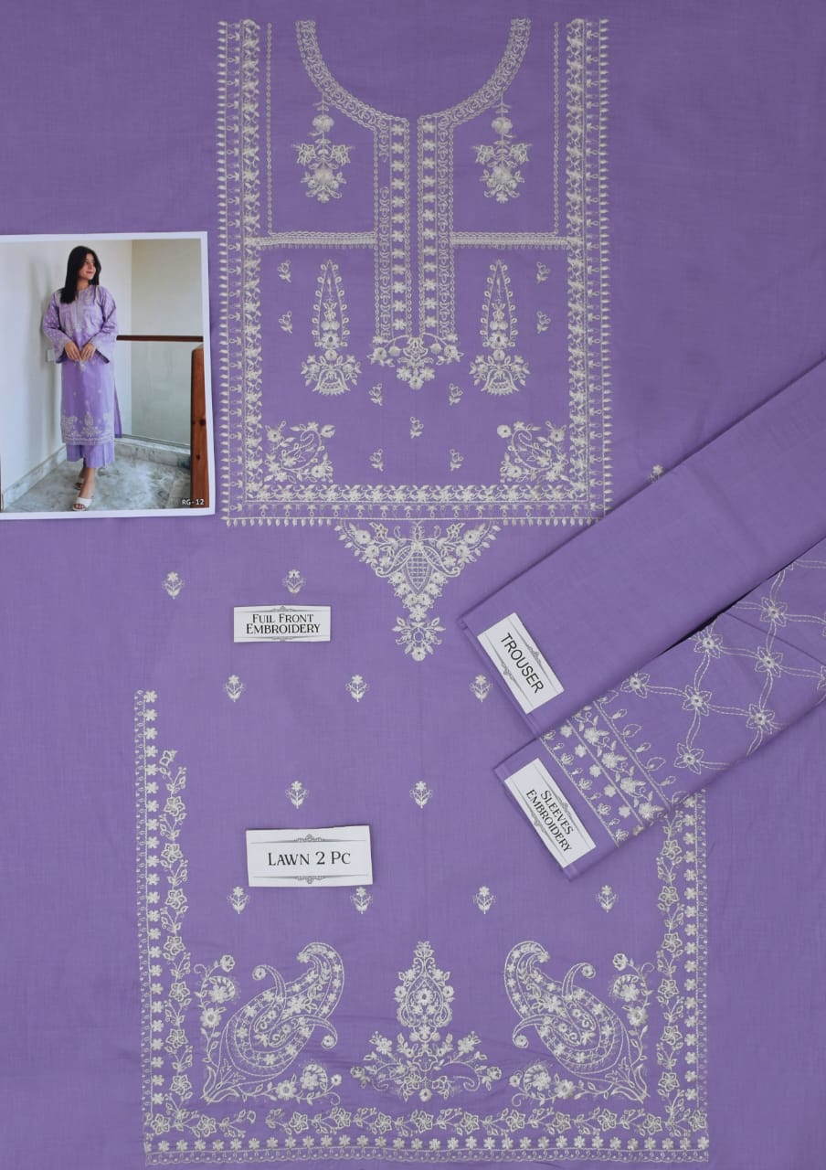 MARIA B LAWN 2 PIECE (6 COLORS)