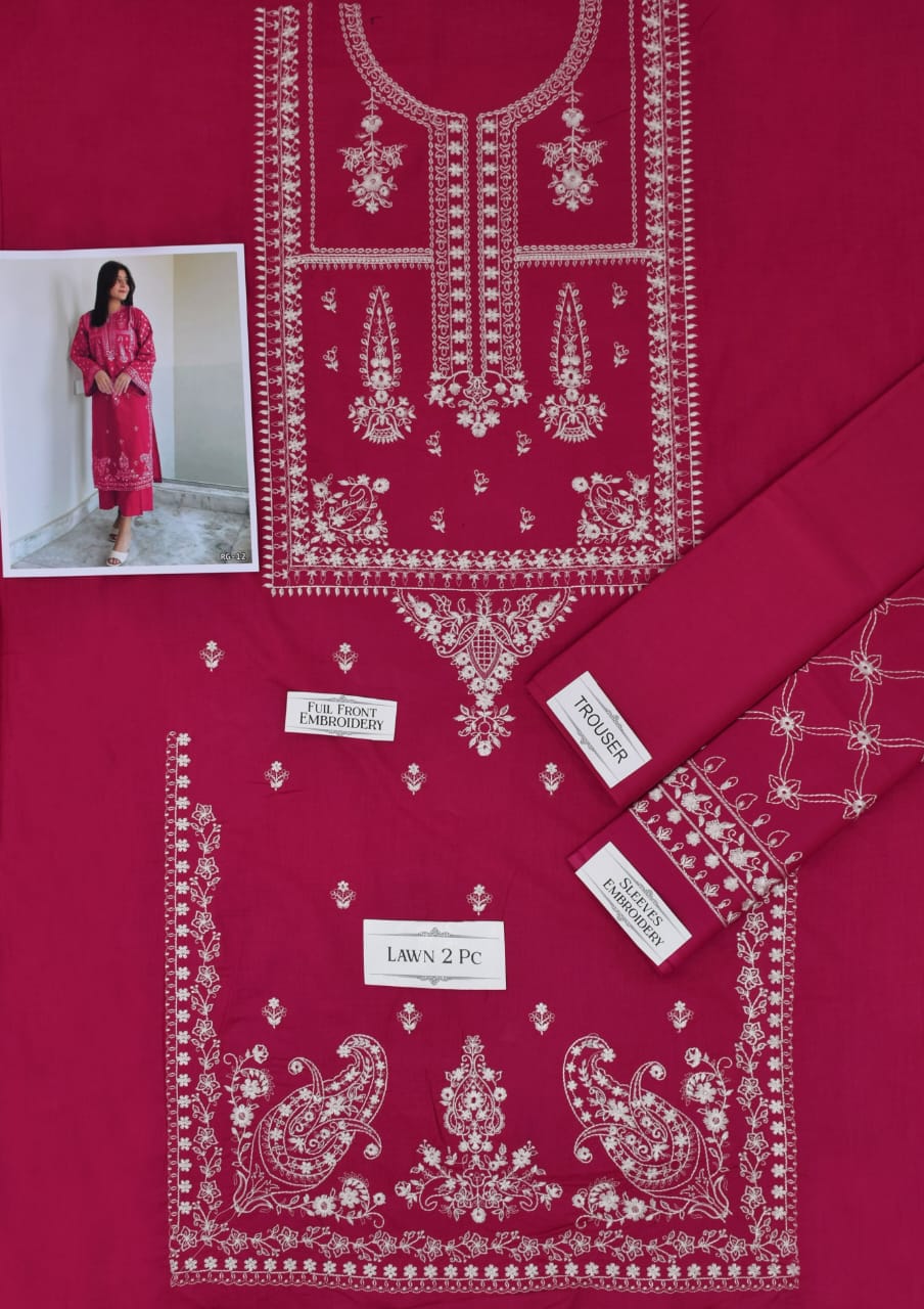 MARIA B LAWN 2 PIECE (6 COLORS)