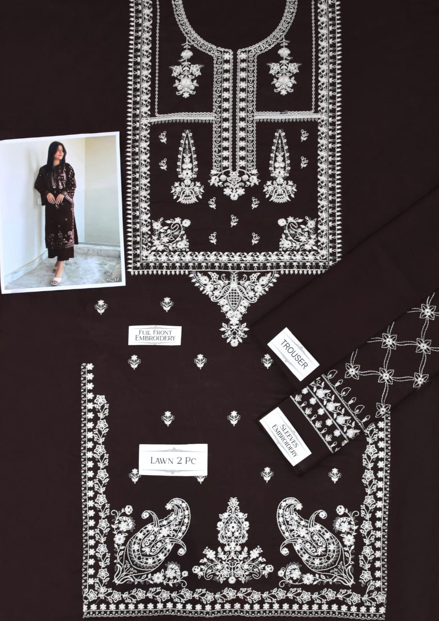 MARIA B LAWN 2 PIECE (6 COLORS)