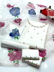 LAAJ PARTYWEAR KATAN SILK 3 PIECE