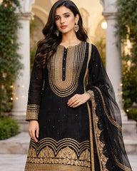 LAAJ LAWN TRADITIONAL EMBROIDERED 3 PIECE