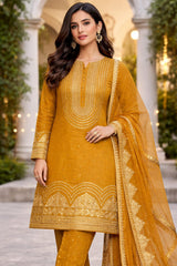 LAAJ LAWN TRADITIONAL EMBROIDERED 3 PIECE