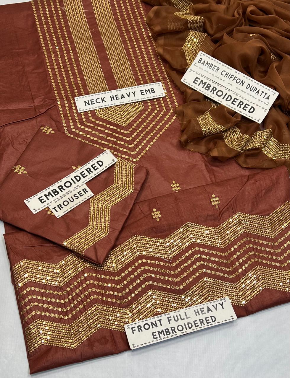 LAAJ COTTON/LAWN HIT COLLECTION 3 PIECE