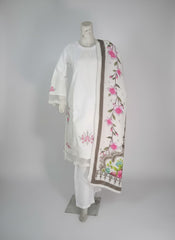 Elegant White 3PC Suit